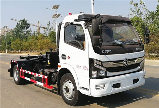 國(guó)六東風(fēng)凱普特勾臂式垃圾車(chē) 國(guó)六東風(fēng)凱普特勾臂式垃圾車(chē)